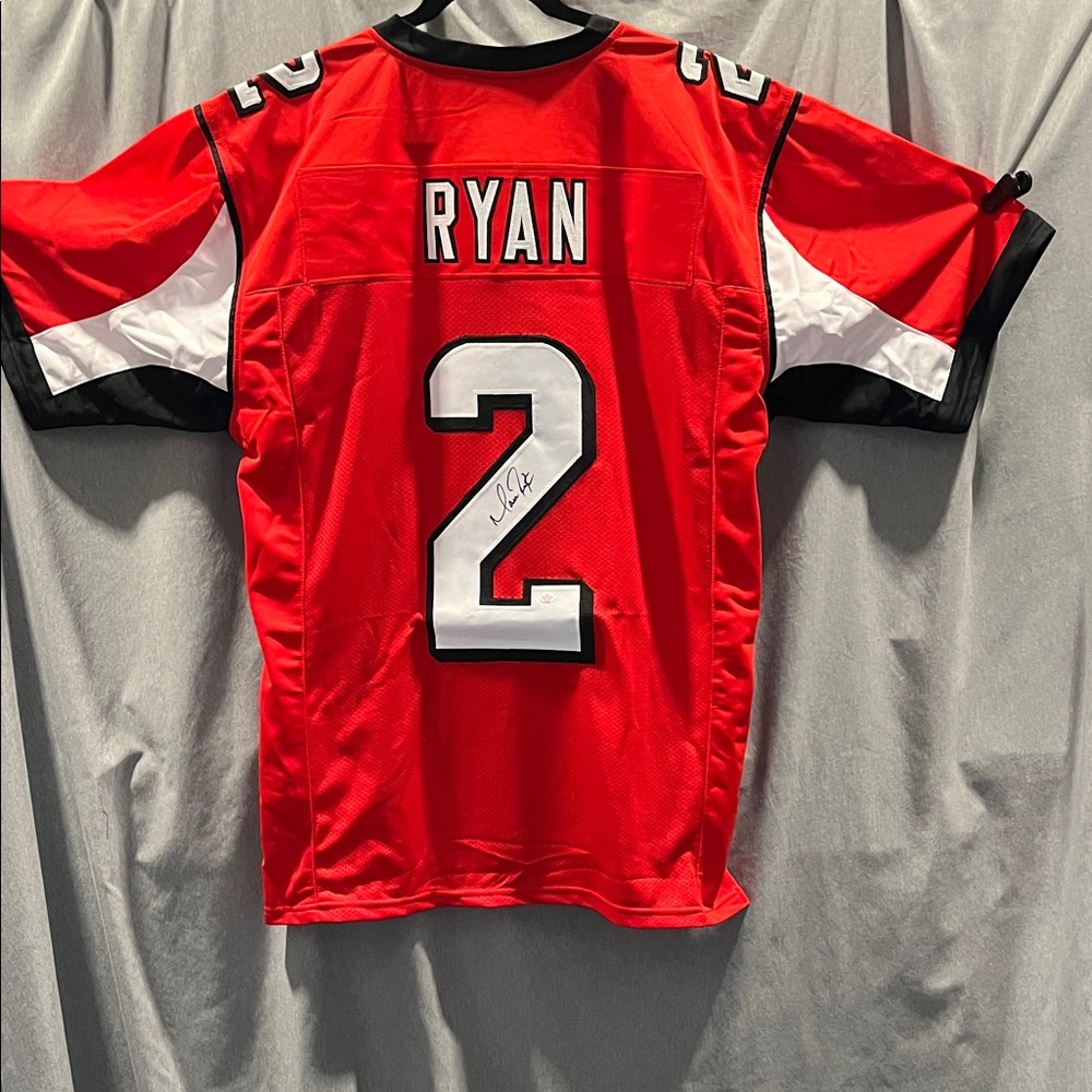 Matt Ryan Autographed Jersey with PSA Authentication